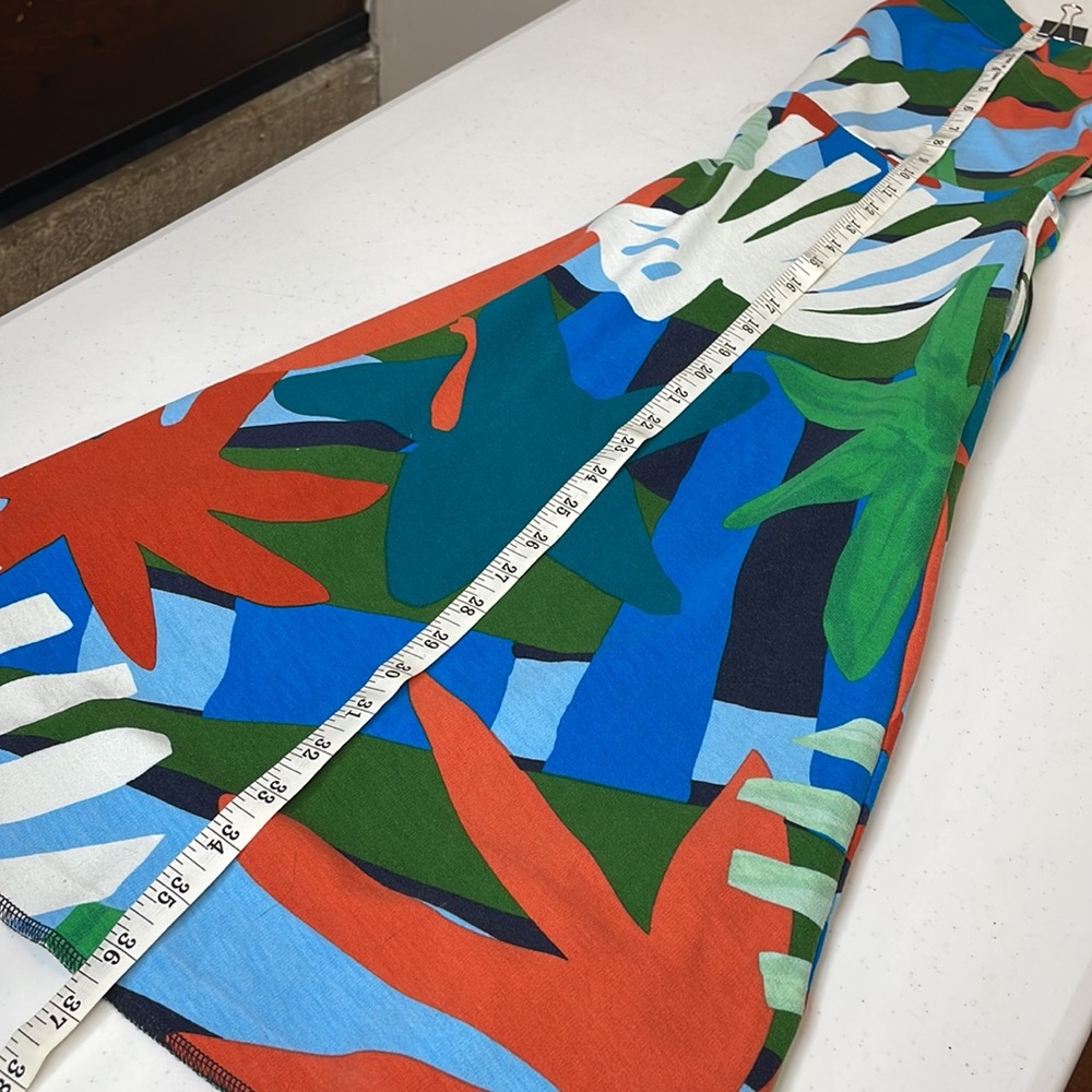 💓Size 12 VIBRANT TROPICAL PRINT SUNDRESS - Picture 11 of 11